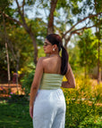 Pastel Green Tube Top by Enhyphen The Label