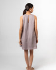 Purple Blossom Shift Dress by Enhyphen