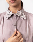 Purple Dove Blossom Shirt by Enhyphen The Label