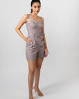 Purple Dove Playsuit by Enhyphen