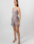 Purple Dove Playsuit by Enhyphen The Label