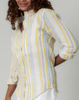 STRIPED LINEN SHIRT