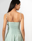 Mint Bloom Midi Dress by Enhyphen The Label