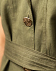Olive Green Utility Dress by Enhyphen The Label