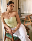 Pastel Green Tube Top by Enhyphen The Label