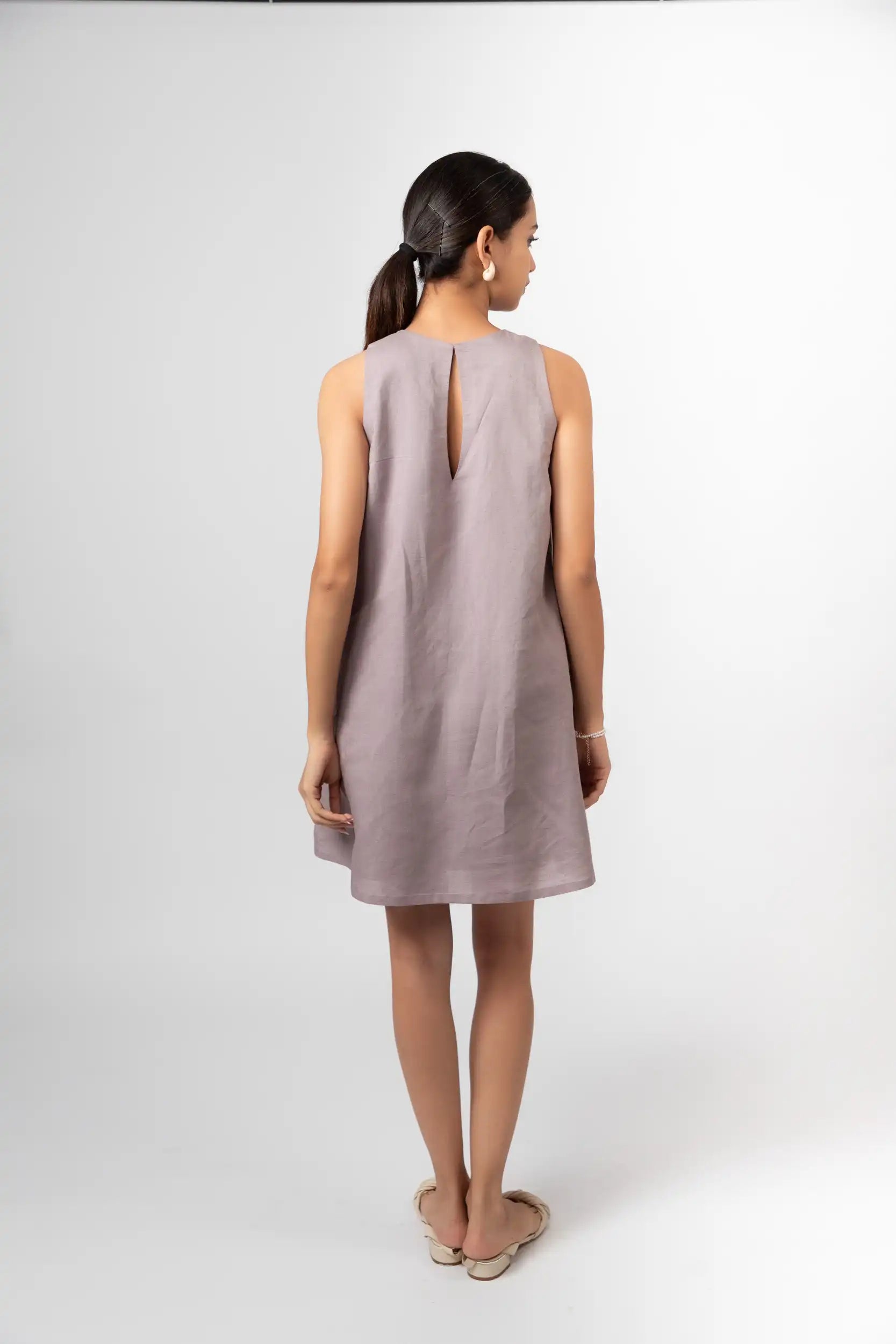 Purple Blossom Shift Dress by Enhyphen The Label