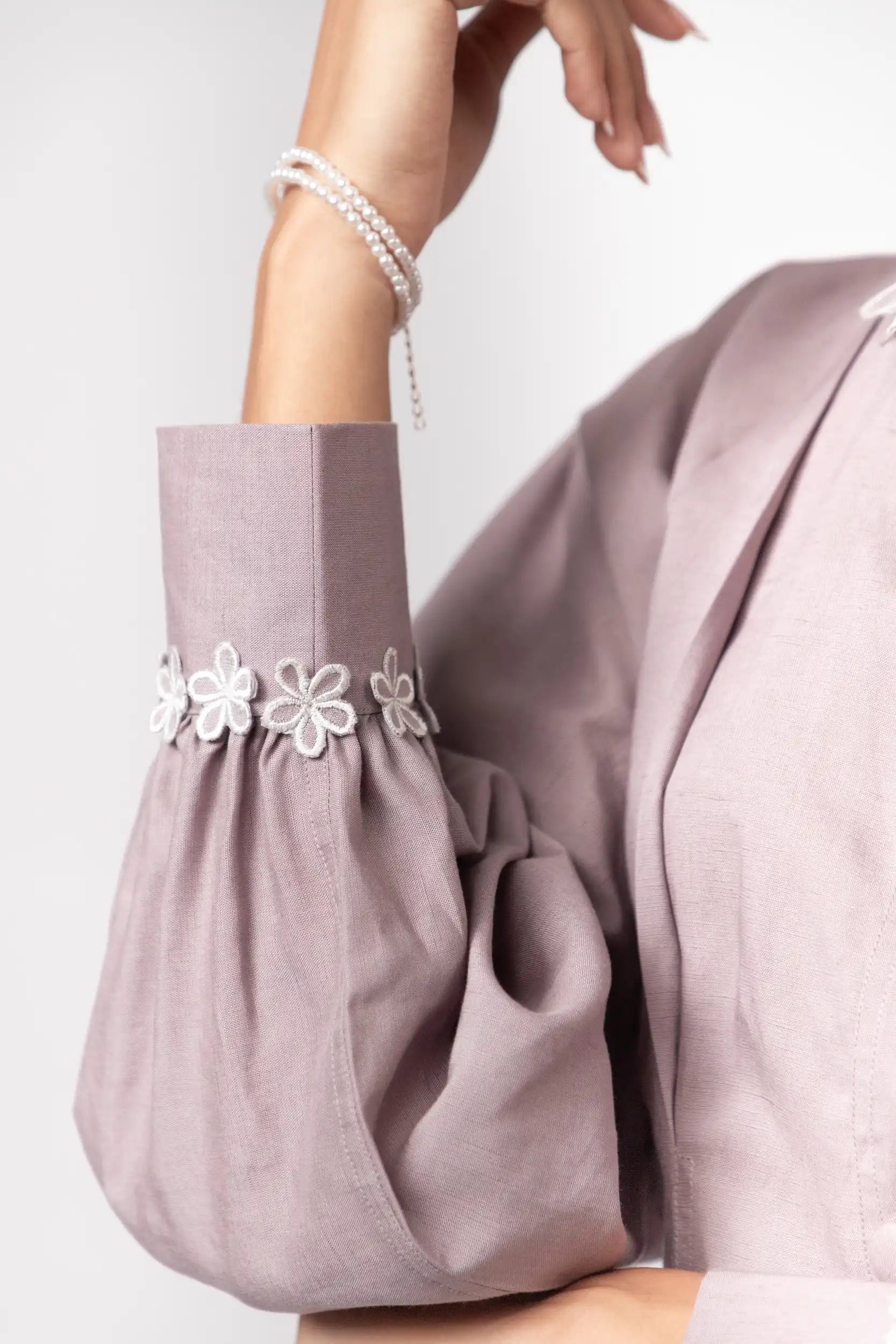 Purple Dove Blossom Shirt by Enhyphen The Label