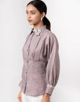 Purple Dove Blossom Shirt by Enhyphen The Label