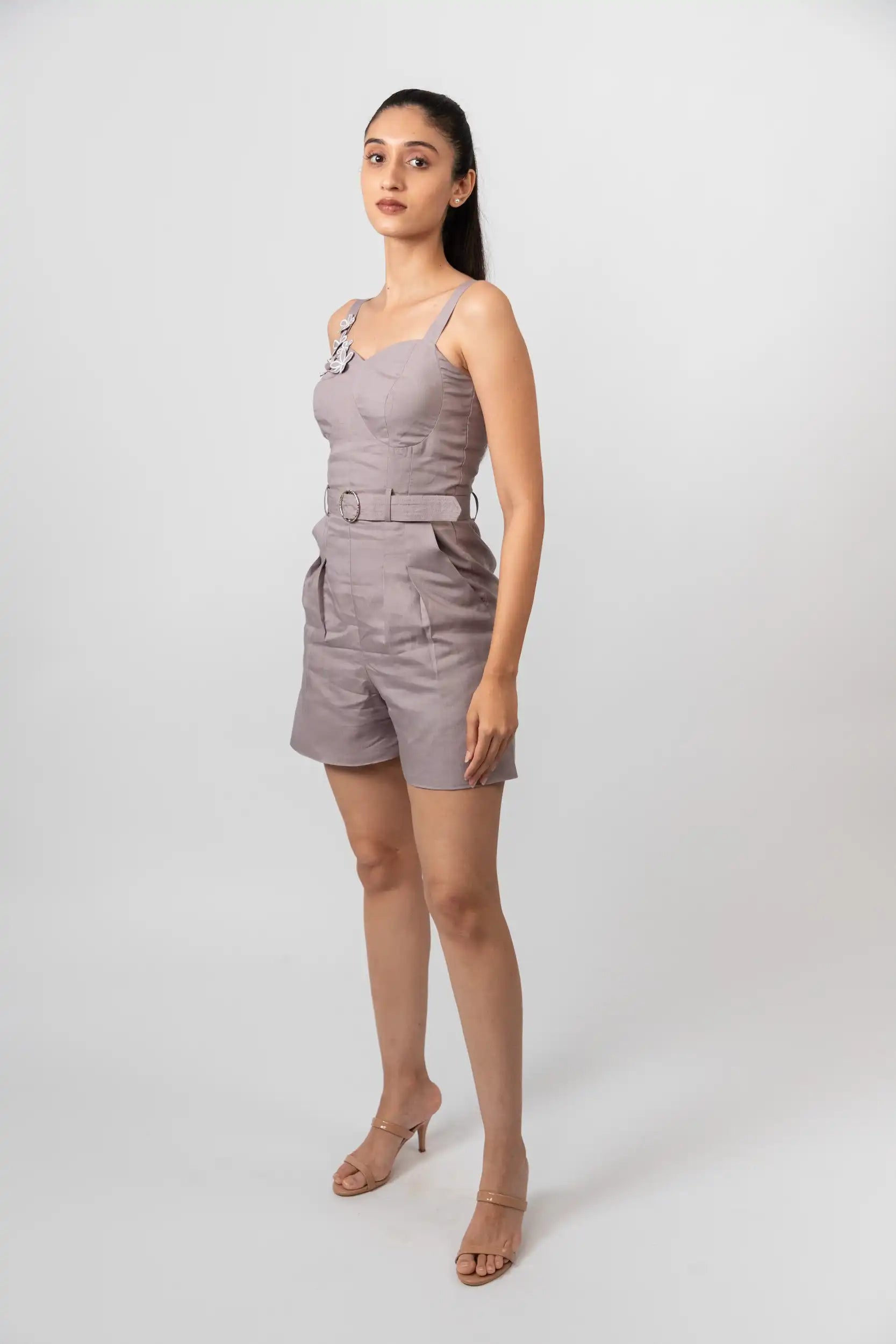 Purple Dove Playsuit by Enhyphen The Label