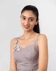Purple Dove Playsuit by Enhyphen The Label