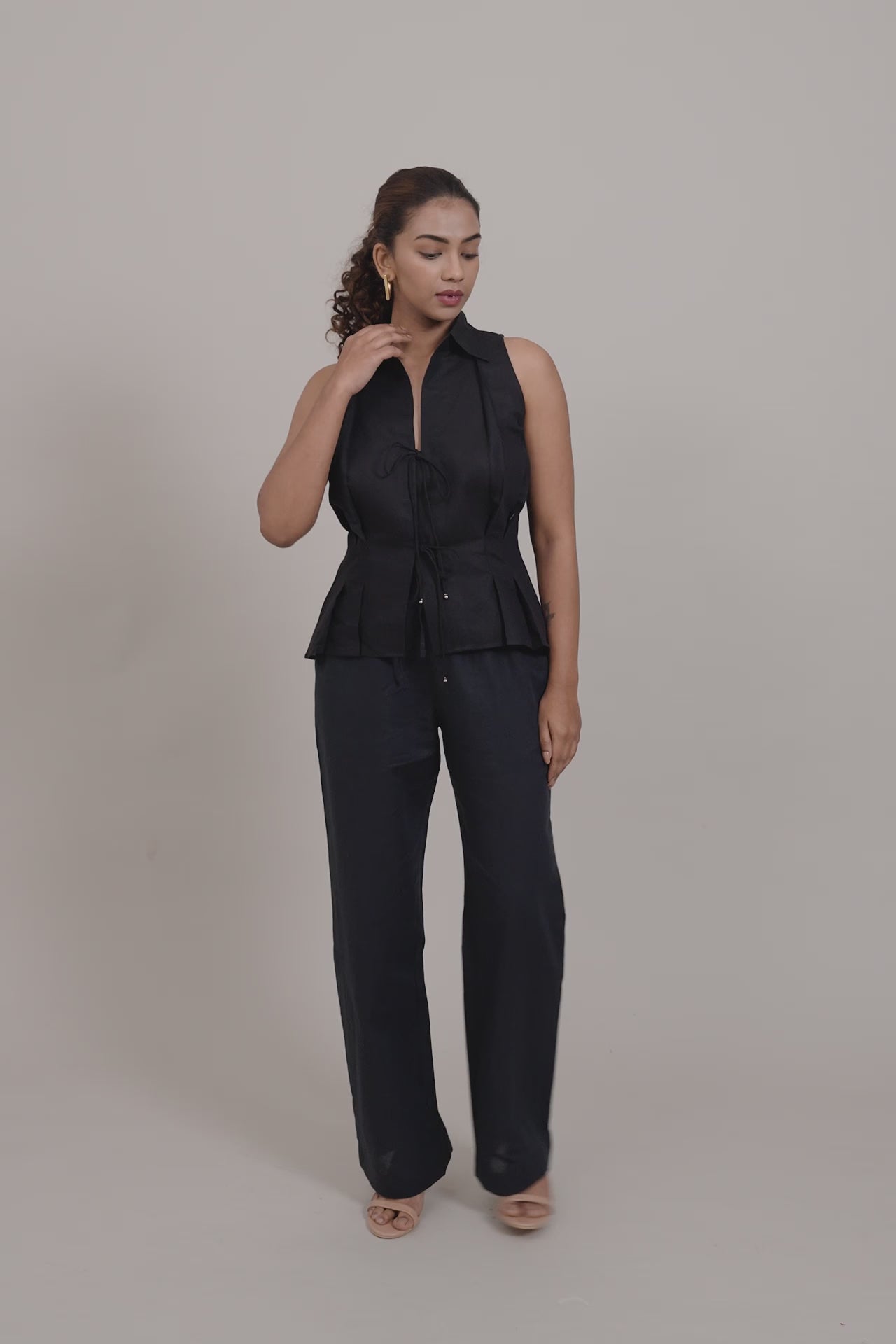 Black Sleeveless Shirt by Enhyphen